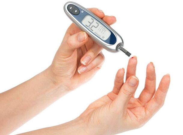 Indikátory cukru v krvi s diabetem